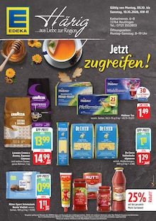 Aktueller EDEKA Reutlingen Prospekt EDEKA Prospekt Reutlingen "Aktuelle Angebote" mit 2 Seiten