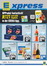 E xpress Prospekt für München mit 4 Seiten E xpress Prospekt "Wir lieben Lebensmittel." für München, 4 Seiten, 27.07.2026 - 01.08.2026