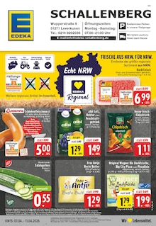 Wurst im EDEKA Prospekt "Aktuelle Angebote" mit 24 Seiten (Leverkusen)