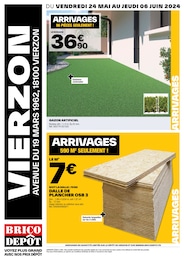 Catalogue Brico Dépôt "VIERZON" à La Chapelle-Montmartin et alentours, 4 pages, 24/05/2024 - 06/06/2024
