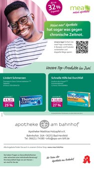 Aktueller mea - meine apotheke Prospekt "Unsere Juni-Angebote" für Bad Hersfeld Aktueller mea - meine apotheke Prospekt für Bad Hersfeld mit Seiten
