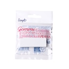 Gomme plastique - SIMPL en promo chez Carrefour Gomme plastique - SIMPL dans le catalogue Carrefour