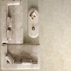 Carrelage mur / sol intérieur effet travertin beige Tiber l.60.4 x L.60.4 cm - Leroy Merlin à 30,90 € dans le catalogue LEROY MERLIN