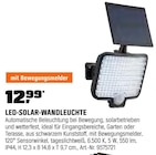LED-SOLAR-WANDLEUCHTE Angebote bei OBI Bruchsal für 12,99 €