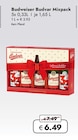 Mixpack von Budweiser Budvar im aktuellen Travel FREE Prospekt für 6,49 €