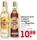 3 Jahre Original oder Especial Angebote von Havana Club bei E center Oberursel für 10,99 €