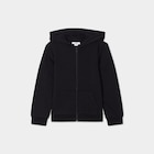 Promo Sweat à capuche zippé noir fille à 8,99 € dans le catalogue La Halle à Brignoles