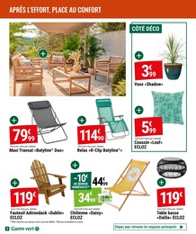 Offre Bricolage et Jardin dans le catalogue Gamm vert du moment à la page 2