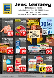 EDEKA Prospekt für Essen mit 24 Seiten EDEKA Prospekt für Essen: "Aktuelle Angebote", 24 Seiten, 26.01.2026 - 31.01.2026