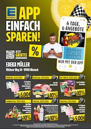 Aktueller EDEKA Supermarkt Prospekt für Arnstein 16.03.2026 - 21.03.2026 EDEKA Prospekt für Arnstein mit 1 Seite