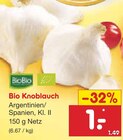 Bio Knoblauch Angebote von BioBio bei Netto Marken-Discount Trier für 1,00 €
