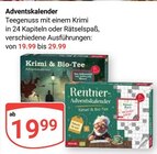 Adventskalender im Angebot bei GLOBUS in Duisburg Adventskalender Angebote bei GLOBUS Duisburg für 19,99 €