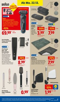 Rasierer im Lidl Prospekt "LIDL LOHNT SICH" mit 57 Seiten (Chemnitz)