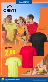 T-Shirt Angebote im Prospekt "Le vrai prix des bonnes choses" von Lidl T-Shirt Angebote im Prospekt "Le vrai prix des bonnes choses" von Lidl auf Seite 2