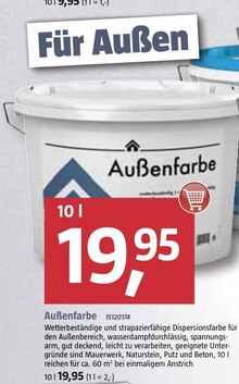 Außenfarbe bei BAUHAUS in Essen Außenfarbe im Angebot bei BAUHAUS Essen für 19,95 €
