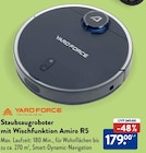 Staubsaugroboter mit Wischfunktion Amiro R5 von YARD FORCE im aktuellen ALDI SÜD Prospekt für 349,00 €