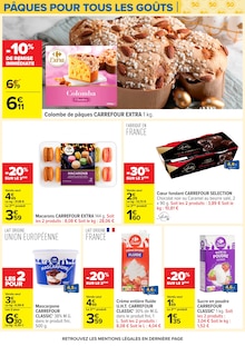 Promotion Lait Bio dans le prospectus Carrefour, valable du 24/03/2026 au 06/04/2026 Promo Lait Bio dans le catalogue Carrefour du moment à la page 54