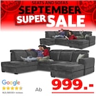 Seats and Sofas Bernau - Clyde Wohnlandschaft Angebot im Prospekt Clyde Wohnlandschaft bei Seats and Sofas im Bernau Prospekt für 999,00 €