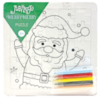 Kit "Puzzle de Noël à colorier" - Bazarland à Grenoble Kit "Puzzle de Noël à colorier" en promo chez Bazarland Grenoble à 1,99 €