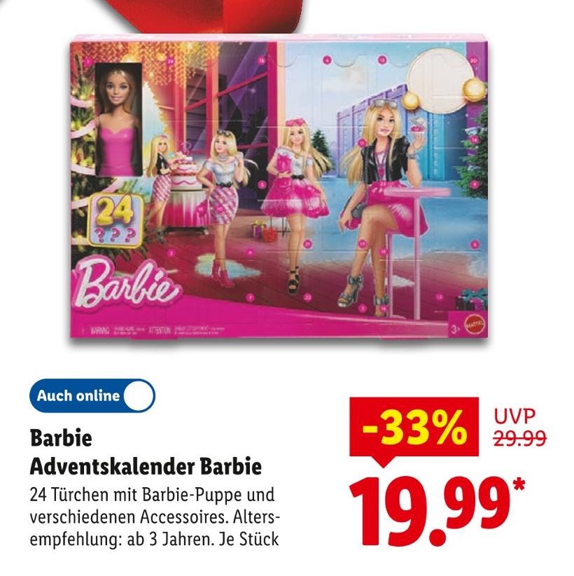 Adventskalender Barbie