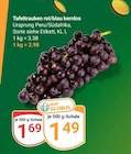 Tafeltrauben rot/blau kernlos bei GLOBUS im Prospekt "" für 1,49 €