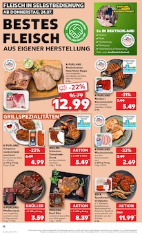 Gulasch im aktuellen Kaufland Prospekt (Pforzheim) Gulasch im Kaufland Prospekt "KNĂśLLER" mit 53 Seiten (Pforzheim)