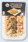 BROCHETTES DE QUEUES DE CREVETTES CUITES U - U dans le catalogue U Express