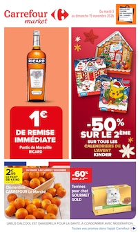 Catalogue Carrefour Market de la semaine "Carrefour market" avec 1 pages, valide du 03/11/2026 au 15/11/2026 pour Boulogne-Billancourt et alentours Prospectus Carrefour Market de la semaine "Carrefour market" avec 1 pages, valide du 03/11/2026 au 15/11/2026 pour Boulogne-Billancourt et alentours