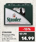 Premium Pils Angebote von STAUDER bei Kaufland Gelsenkirchen für 14,99 €
