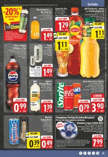 Coca Cola im E center Prospekt "Aktuelle Angebote" mit 28 Seiten (Grevenbroich)