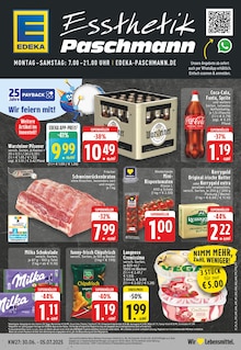 EDEKA Prospekt der Woche "Aktuelle Angebote" Seite 1, 30.06.2025 bis 05.07.2025 für Düsseldorf Aktueller EDEKA Prospekt "Aktuelle Angebote" Seite 1 von 24 Seiten für Düsseldorf