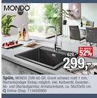 Spüle Angebote von MONDO bei Opti-Wohnwelt Neubrandenburg für 299,00 €