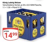 Weizen im Angebot bei GLOBUS in Saarbrücken Weizen Angebote von König Ludwig bei GLOBUS Saarbrücken für 14,99 €