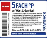 5 Fach Punkte von Payback bei Penny-Markt im Angebot 5 Fach Punkte von Payback im aktuellen Penny-Markt Prospekt