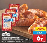 Netto Marken-Discount Kirchdorf - Mini Berner Würstl Angebot im Prospekt Mini Berner Würstl bei Netto Marken-Discount im Kirchdorf Prospekt für 6,00 €