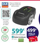 Robot tondeuse - GREENWORKS en promo chez Mr. Bricolage Auxerre à 499,00 €