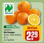 Bio Orangen Angebote von REWE Bio bei REWE Hamburg für 2,29 €