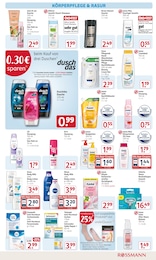 Rossmann Rasierklingen im Prospekt 