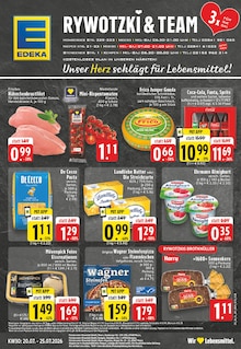 EDEKA Prospekt der Woche "Aktuelle Angebote" Seite 1, 20.07.2026 bis 25.07.2026 für Moers Aktueller EDEKA Prospekt "Aktuelle Angebote" Seite 1 von 24 Seiten für Moers
