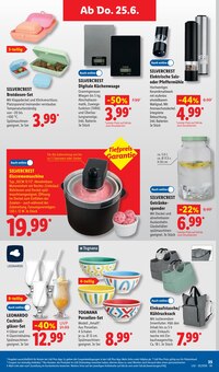 Brotdose Angebot im Lidl Prospekt, gültig von 22.06.2026 bis 27.06.2026 Brotdose Angebot im aktuellen Lidl Prospekt auf Seite 55