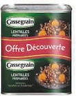 Légumes Cuisinés - Cassegrain à 1,27 € dans le catalogue U Express