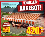 Gelenkarmmarkise Angebote bei wohnstore Petzold Cottbus für 420,00 €