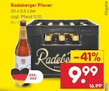 Pilsner Angebote von Radeberger bei Netto Marken-Discount Hoyerswerda für 9,99 €