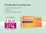 mea - meine apotheke - Limptar Duo-Aktiv Tab Angebot im Prospekt Limptar Duo-Aktiv Tab bei mea - meine apotheke im Prospekt "" für 16,45 €