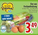 Eier aus Freilandhaltung im Angebot bei EDEKA in Kempten Eier aus Freilandhaltung Angebote bei EDEKA Kempten für 3,49 €