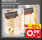 Hähnchenbrust Classic oder Jalapeño im aktuellen Netto Marken-Discount Prospekt