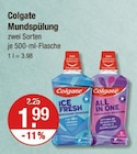 Mundspülung von Colgate im aktuellen V-Markt Prospekt für 1,99 €