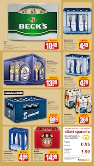 Bier im REWE Prospekt "Dein Markt" mit 26 Seiten (Hückelhoven)