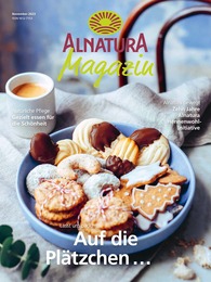 Alnatura Prospekt für Wiesbaden: "Alnatura Magazin", 60 Seiten, 01.11.2023 - 30.11.2023