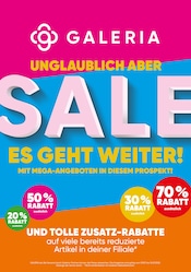 Aktueller Galeria Kaufhaus Prospekt in Cottbus und Umgebung, "Aktuelle Angebote" mit 12 Seiten, 09.07.2025 - 15.07.2025